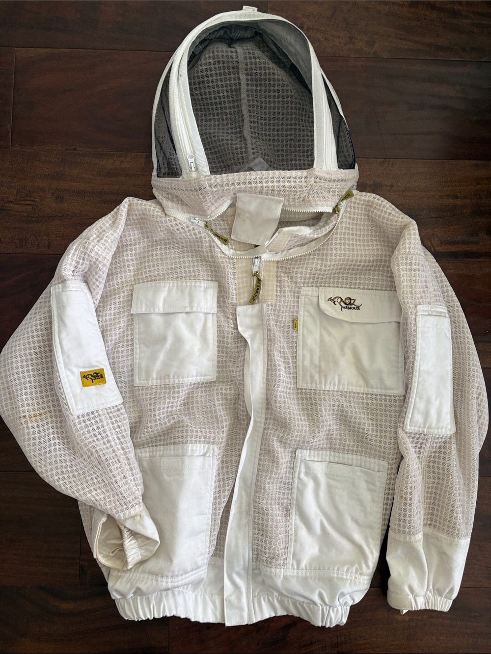 Oz ARMOUR Beekeeping-Style Jacket with Hood